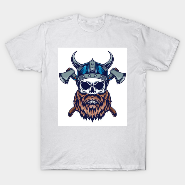 poly alien viking t shirt